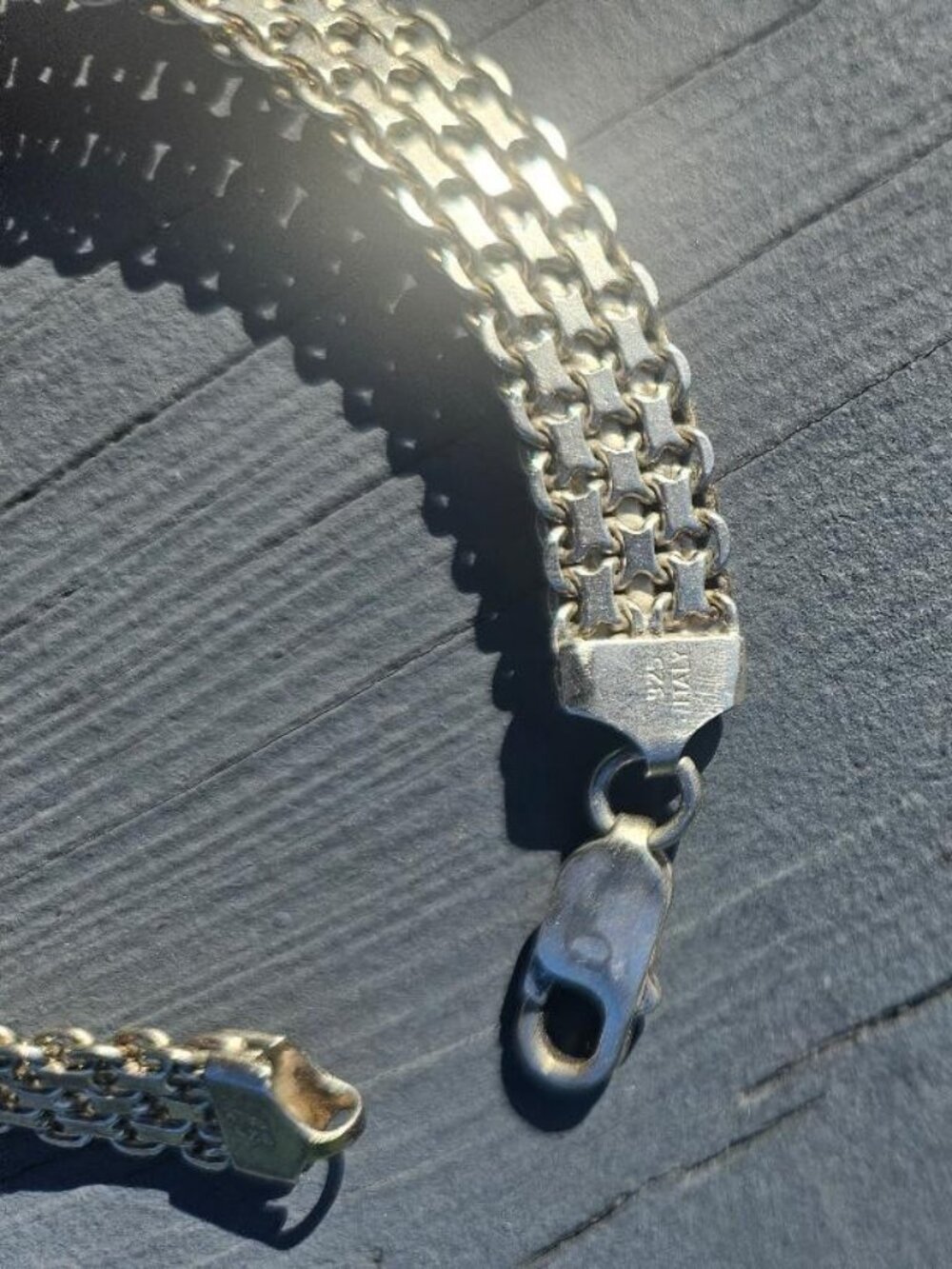 Silver Linked Bracelet